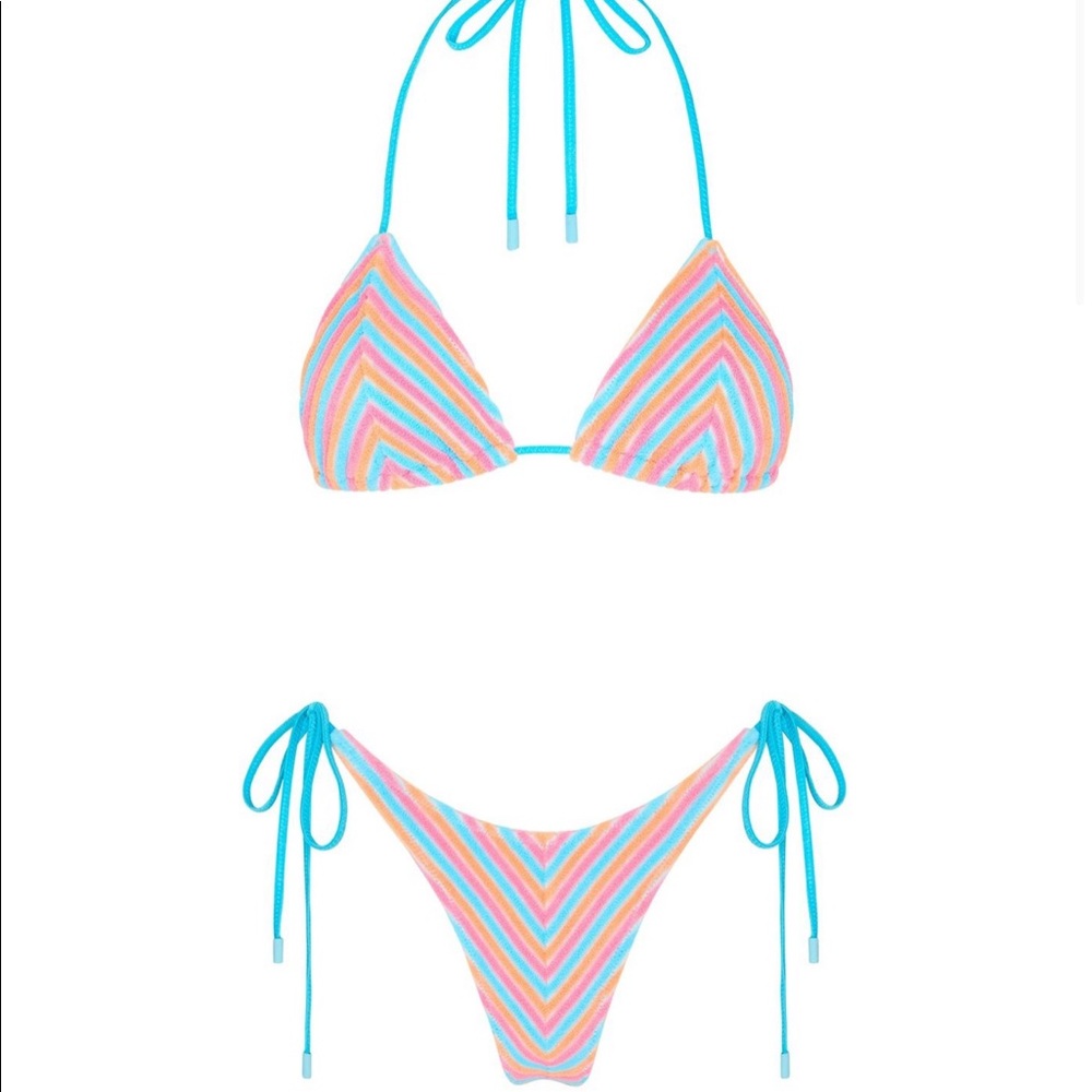 Triangl Sherbert Stripe Bikini XS